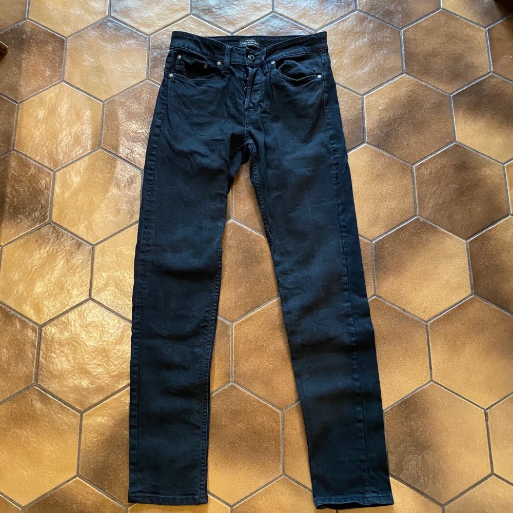 Jack and Jones Black slim jeans